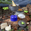 Hiking & Outdoors Camping Cookware Pots Collapsible Cooking Pan-Frying Pan, Small Pot, Large Pot